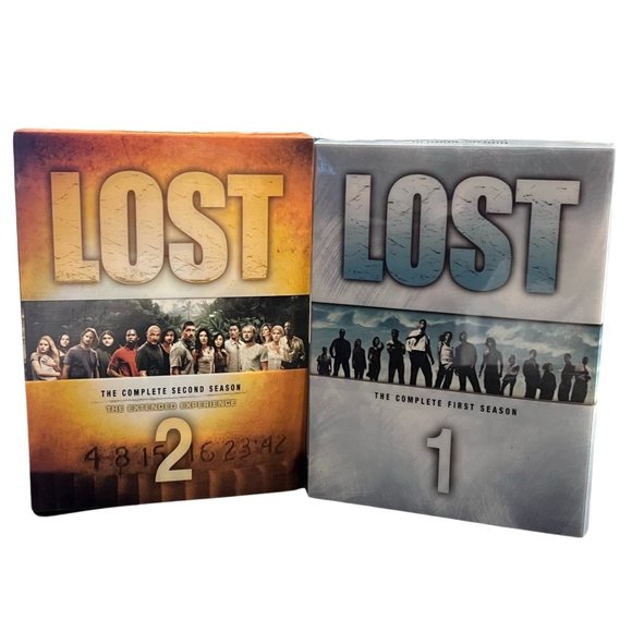 Lost TV Series DVD Sets Complete First and Second Season The Extended Experience - Picture 1 of 5
